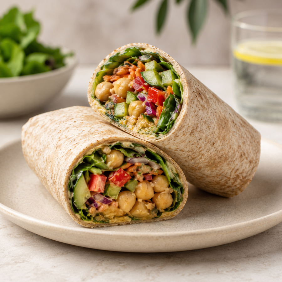 Vegan Chickpea Wrap