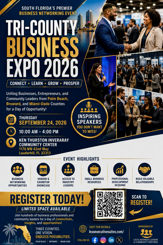 Tri-County Business Expo 2026 event flyer